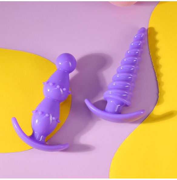 MizzZee - Ice Cream Cone Anal Butt Plug (Full Set 2 Pieces) MizzZee - Ice Cream Cone Anal Butt Plug (Full Set 2 Pieces)